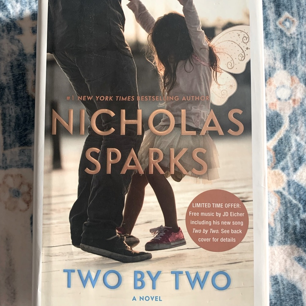 Two by Two Hardcover Novel by Nicholas Sparks